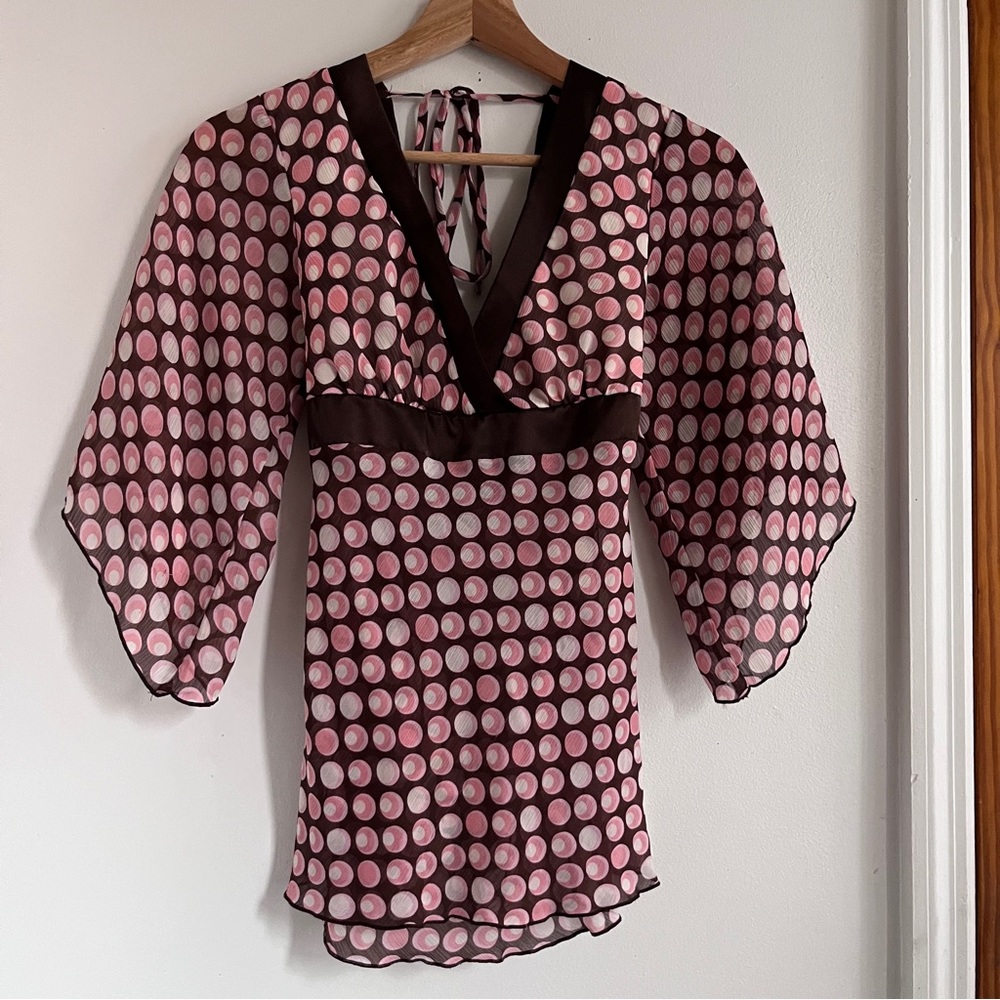 Pink Hippie Blouse